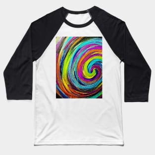 Rainbow Hurricane Baseball T-Shirt